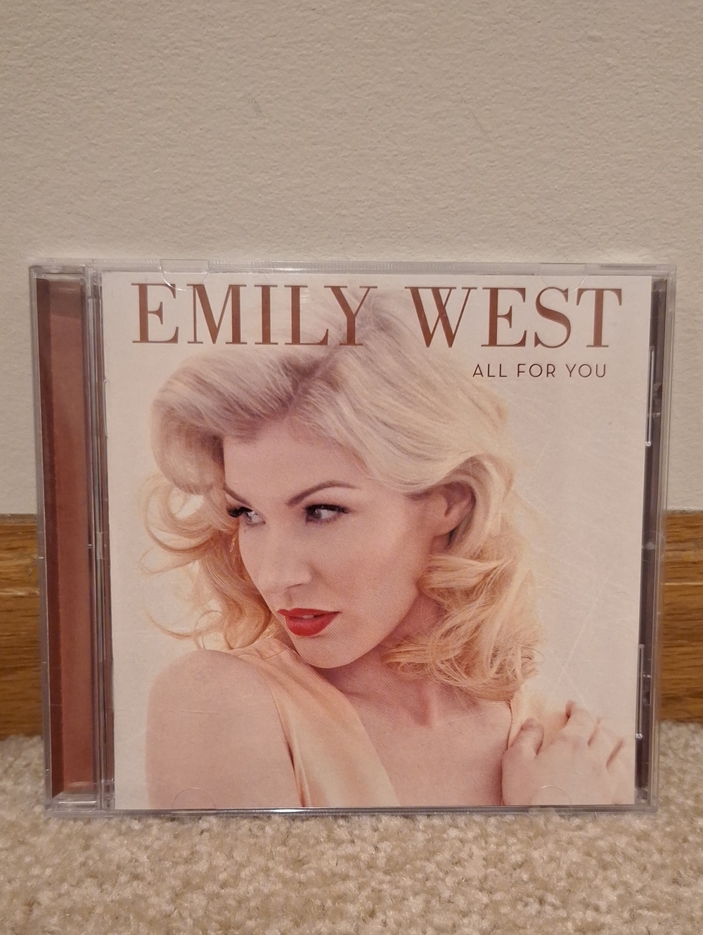 Emily West "All For You" Album CD